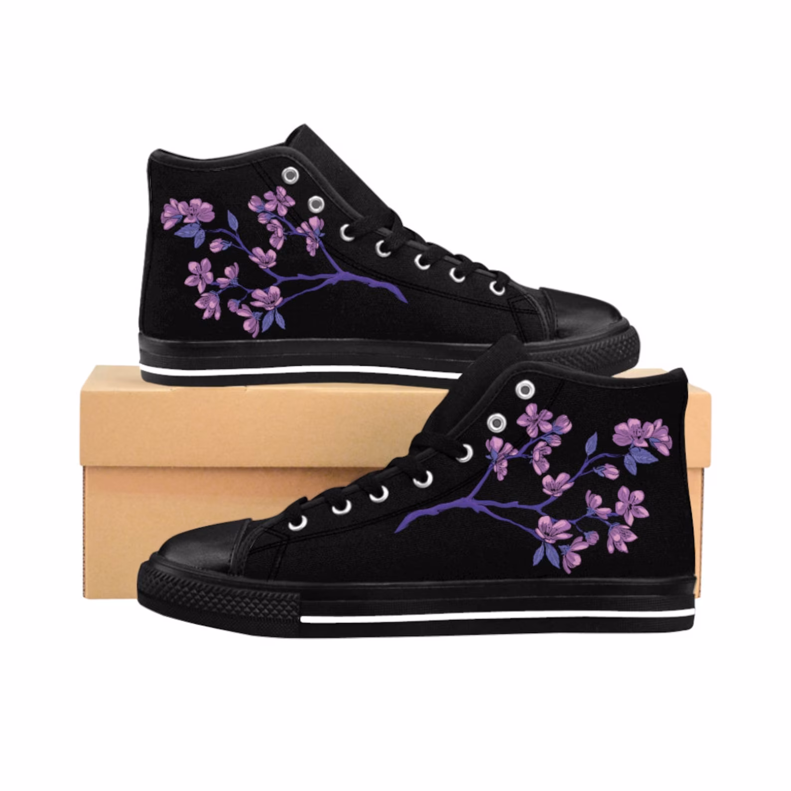 Cherry Blossom Anime High Top Sneakers SE67