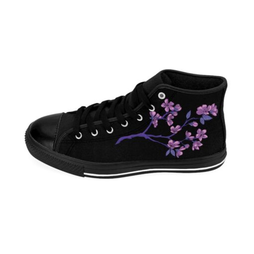 Cherry Blossom Anime High Top Sneakers SE67 - Image 2