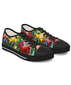 Colorful Ladybug Low Top Sneakers SE25