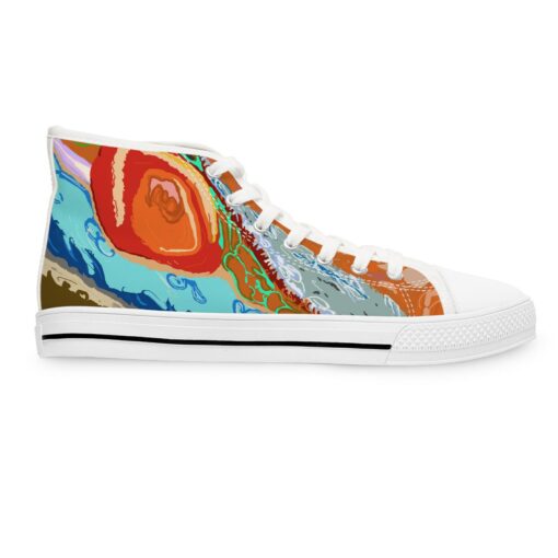 Jupiter Women's High Top Sneakers SE63 - Image 2