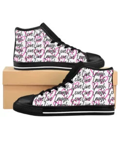 Live Laugh Love High Top Sneakers SE48