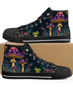 Mushroom Frog Unisex Classic High Top Sneaker SE44