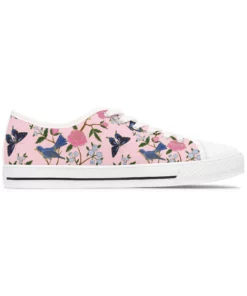 Pink Chinoiserie Low Top Sneakers SE27