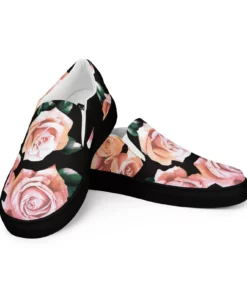 Pink Rose Women's Slip-On SE30