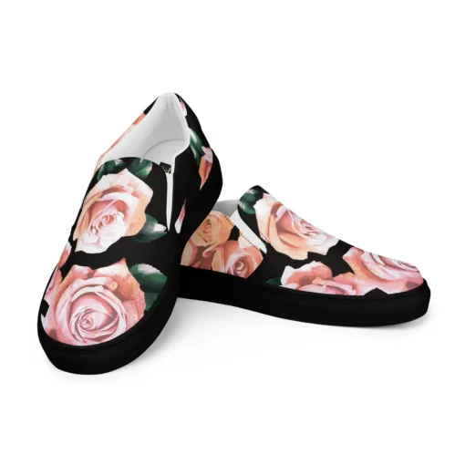 Pink Rose Women's Slip-On SE30