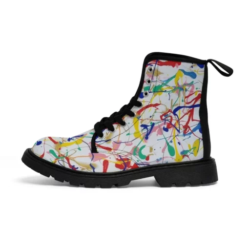 Rainbow Riot Combat Boots SE60