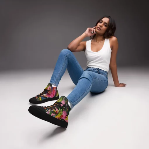 Sassy Classic High Top Sneaker SE46 - Image 2