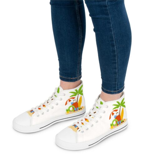 Tropical High Top Sneakers SE65 - Image 2