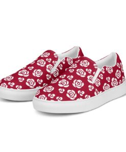 White Roses Women's Slip-On SE32