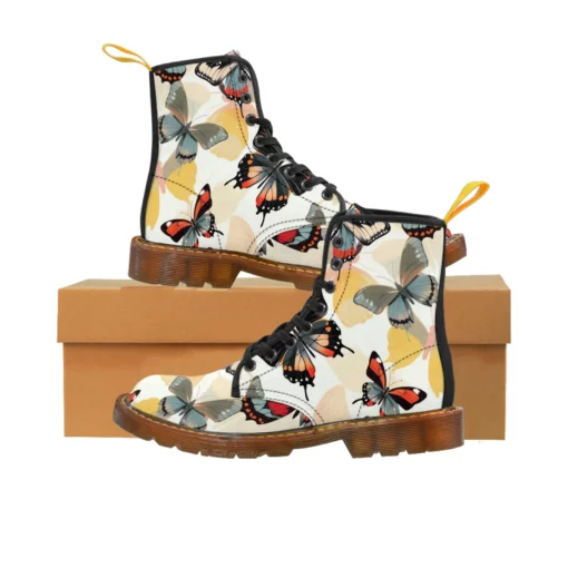 Women's Butterfly Combat Boots SE57 - Image 2