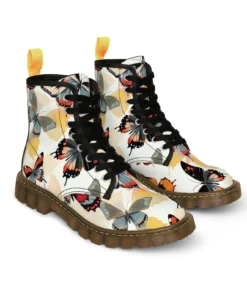 Women's Butterfly Combat Boots SE57
