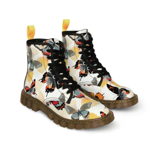 Women's Butterfly Combat Boots SE57