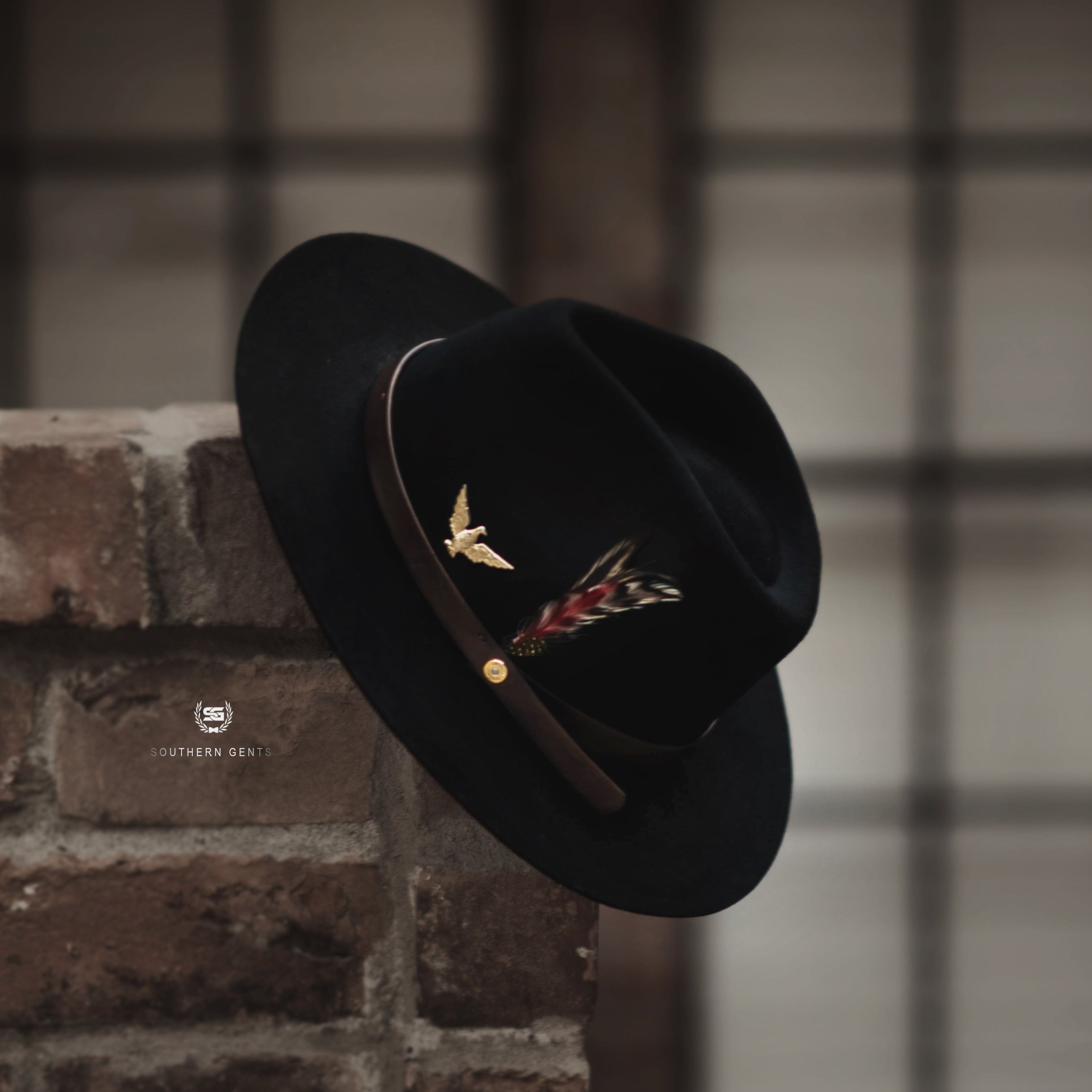 Dapper Men's Felt Fedora Hatâ€“Black - Image 5